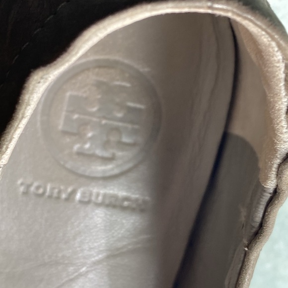 Tory Burch gray suede ballet shoe, women's size 6.5 - Picture 6 of 12